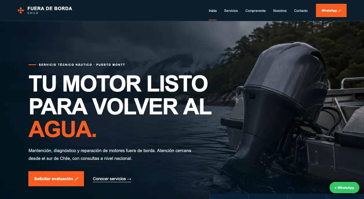 Screenshot de Fuera de Borda Chile